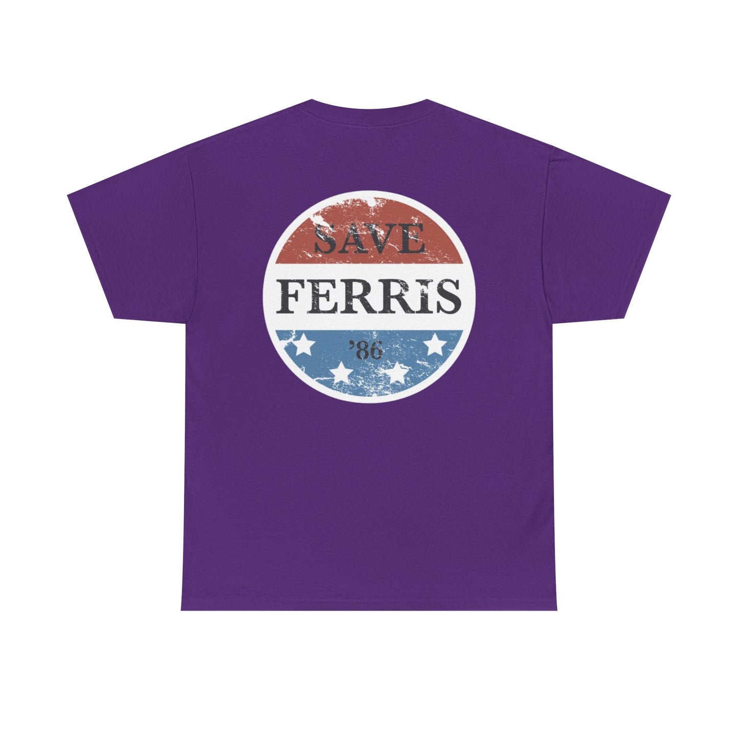 Save Ferris Classic Tee – 80s Movie Nostalgia