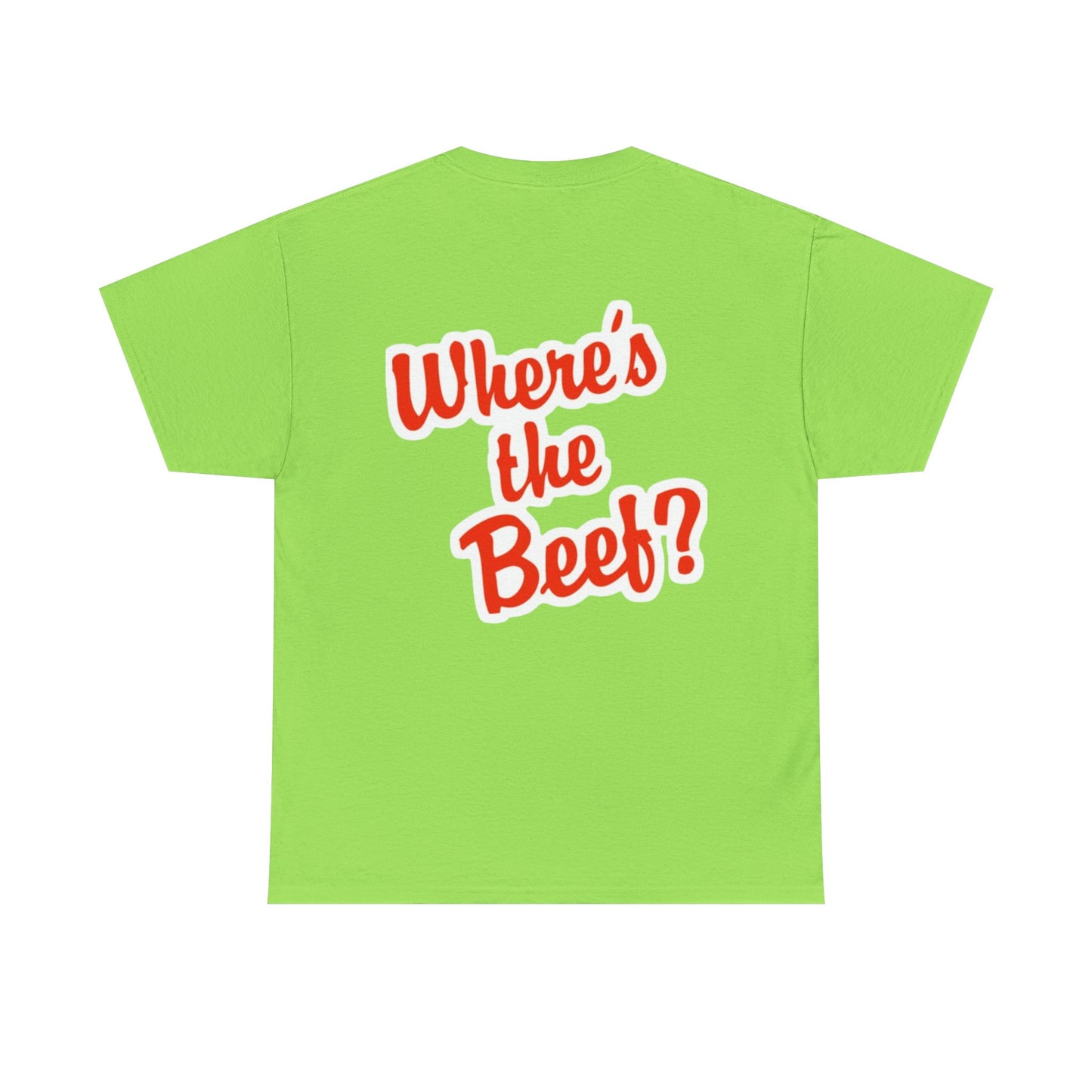 Where’s the Beef? Classic Tee – 80s Ad Icon