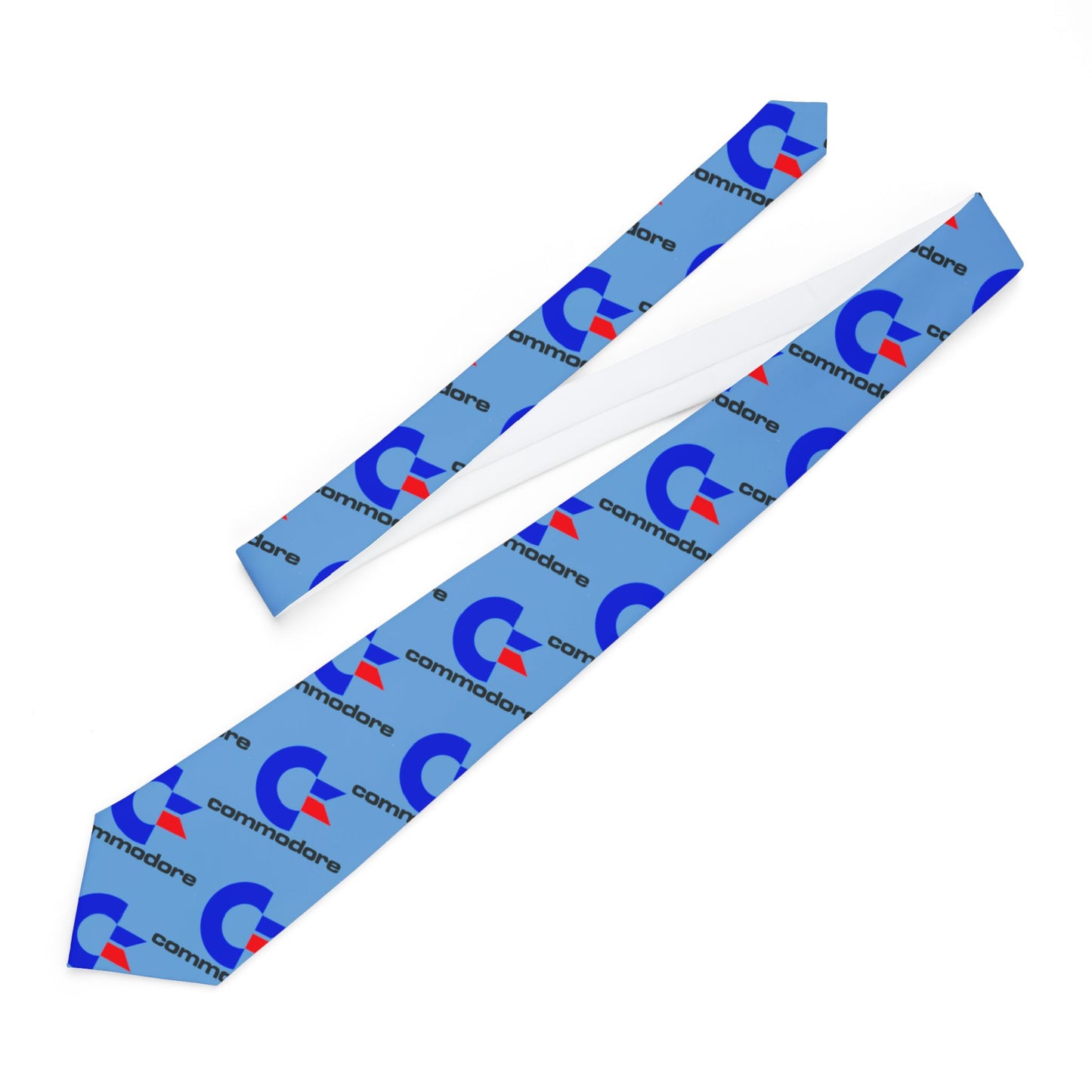 "Blue" Commodore Classic Necktie – Retro Elegance