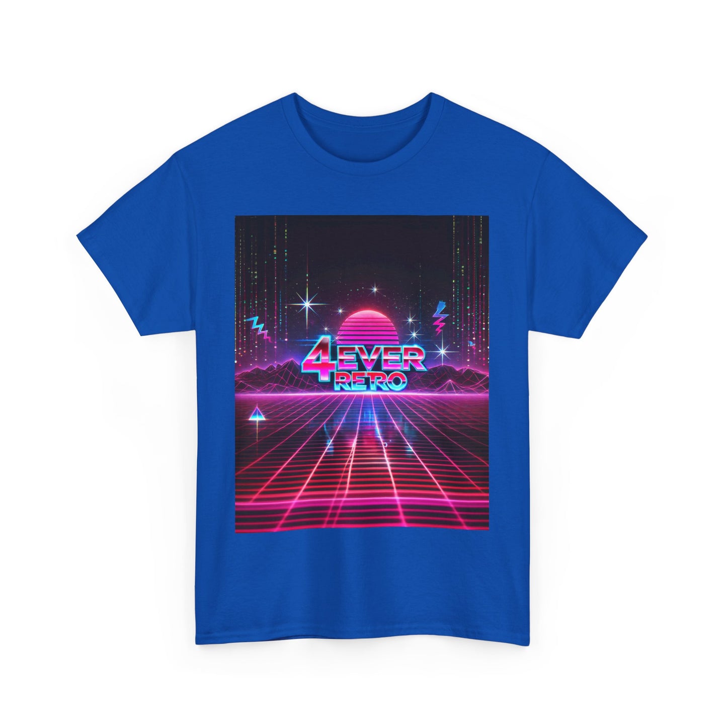 4ever Retro T-Shirt – Neon 80s Vibes That Never Fade