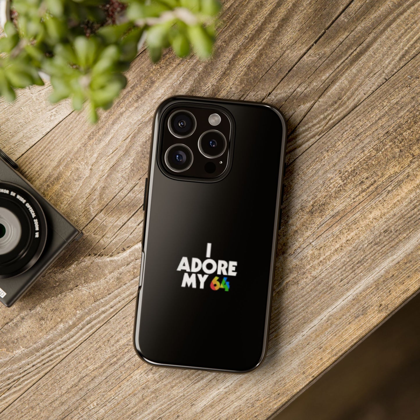 "I Adore My 64" Phone Case – Retro Protection for C64 Fans