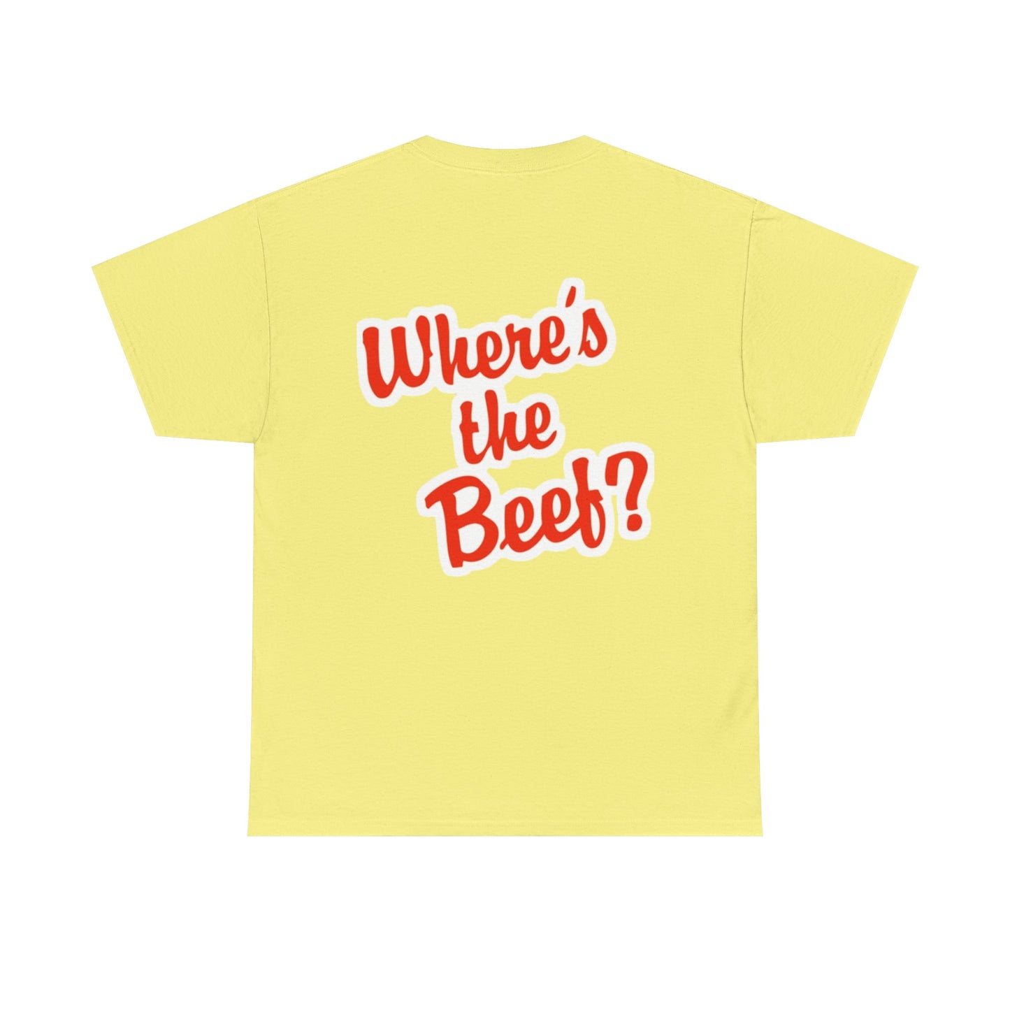 Where’s the Beef? Classic Tee – 80s Ad Icon