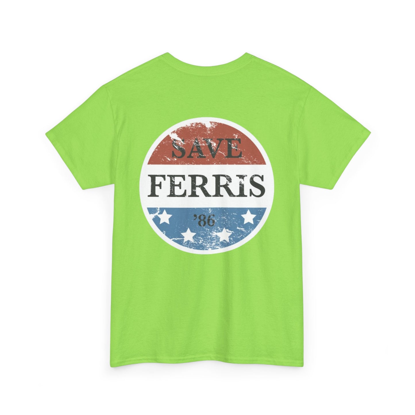 Save Ferris Classic Tee – 80s Movie Nostalgia