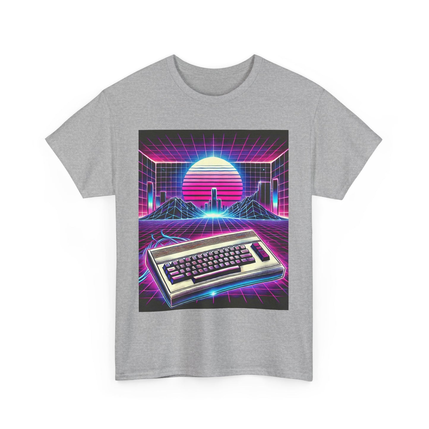 Commodore 64 Retro Wave T-Shirt – 80s Computing was RAD!