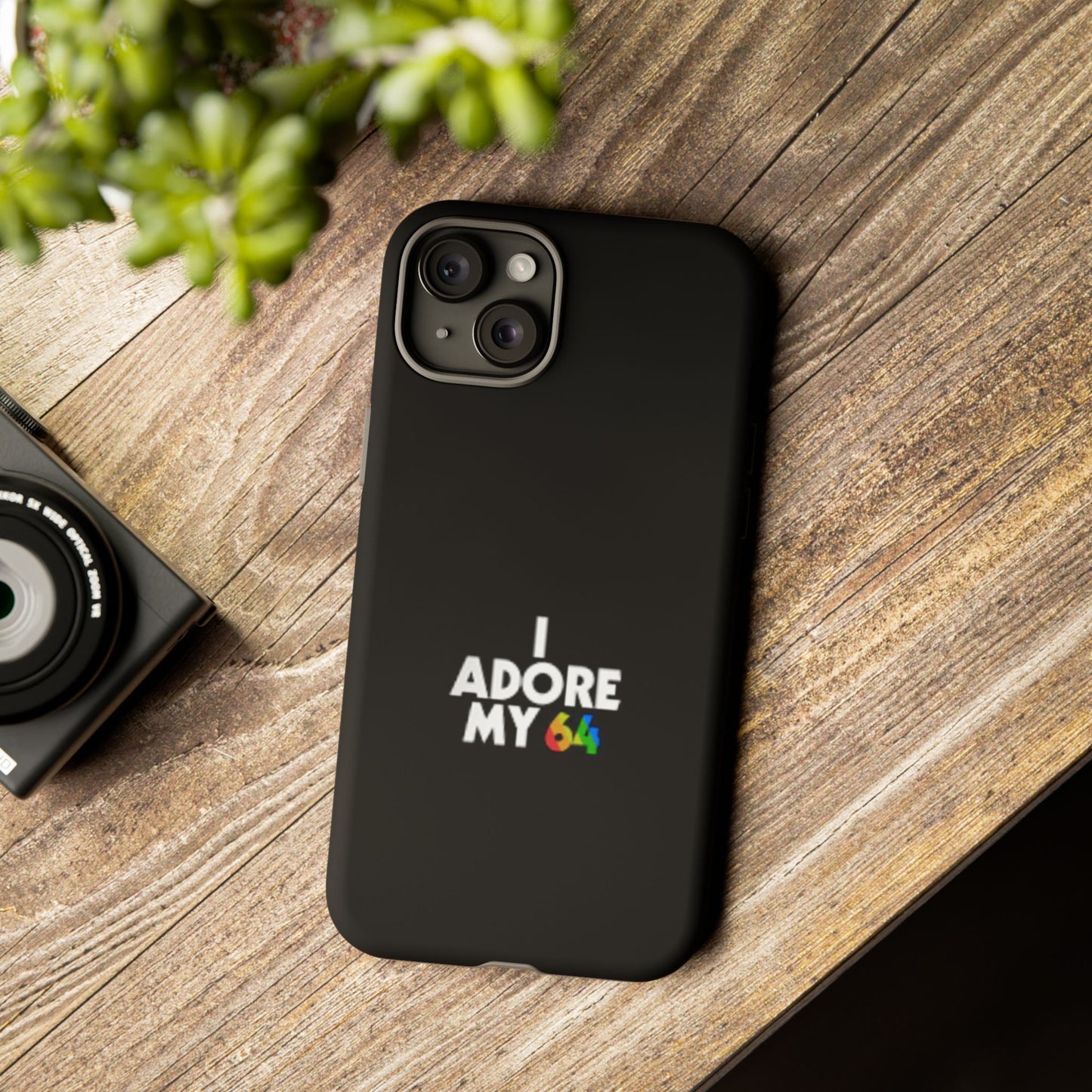 "I Adore My 64" Phone Case – Retro Protection for C64 Fans