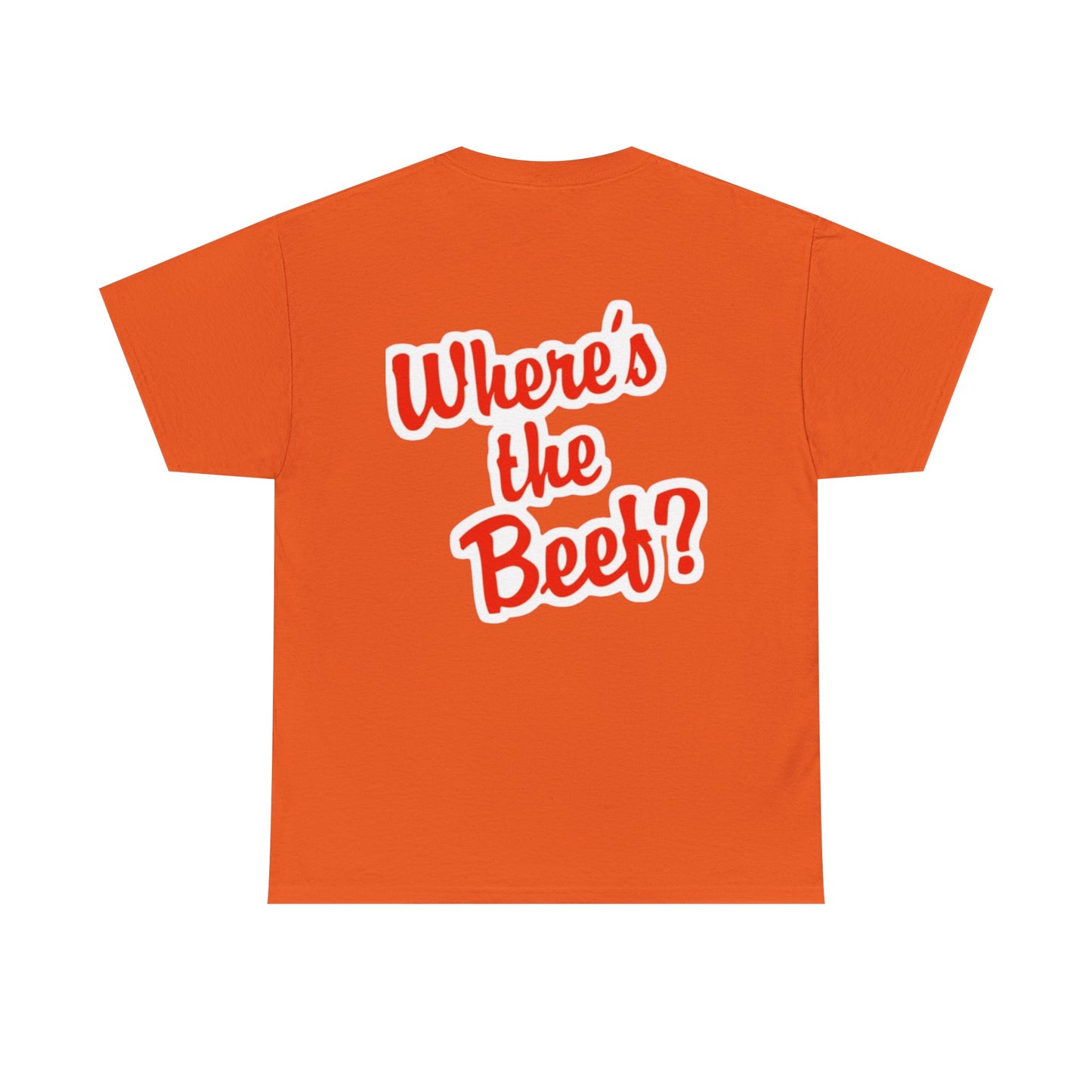 Where’s the Beef? Classic Tee – 80s Ad Icon