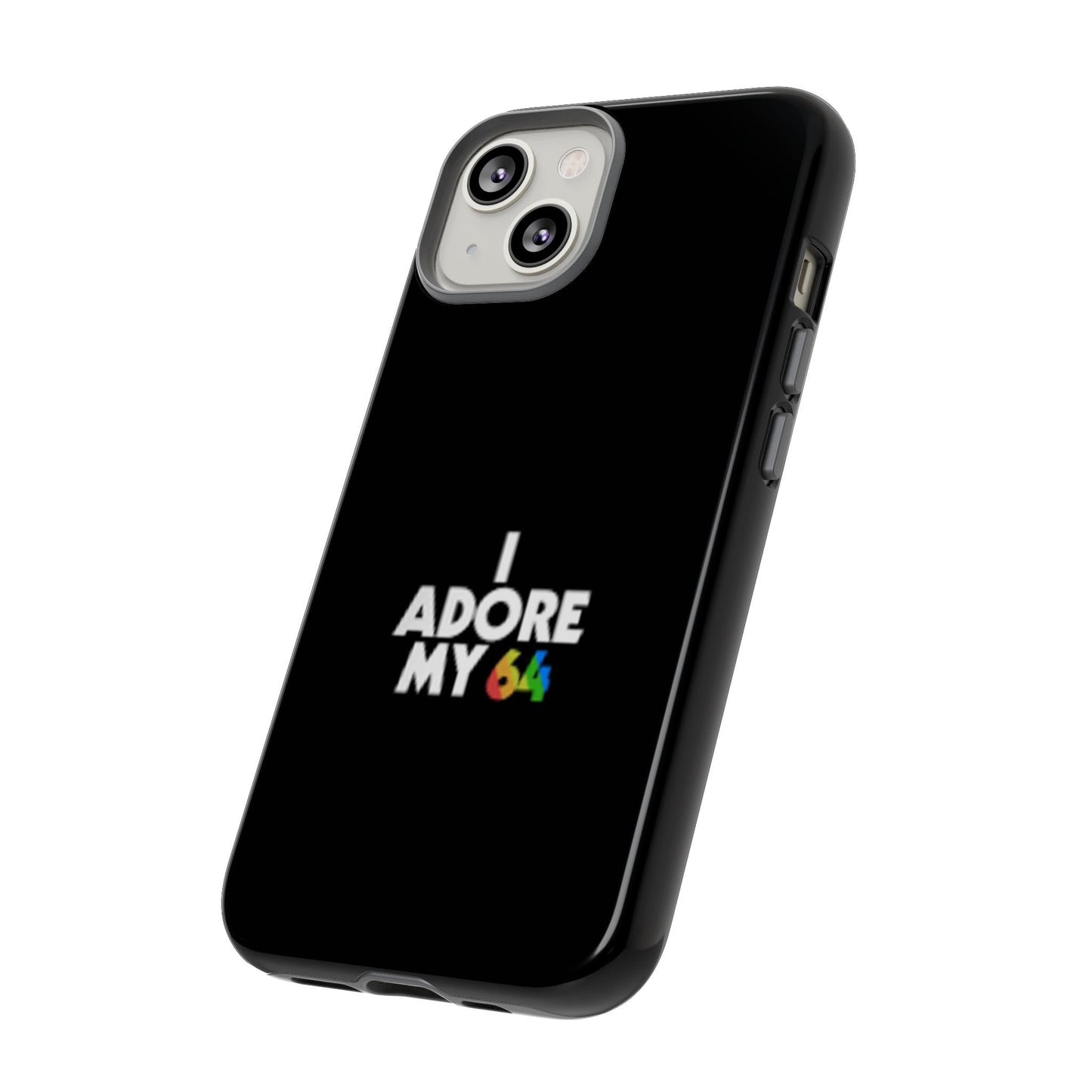 "I Adore My 64" Phone Case – Retro Protection for C64 Fans