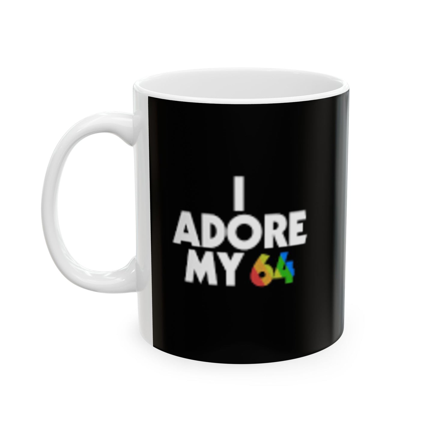 "I Adore My 64" Coffee Mug –  Wake Up with your true love, the Commodore 64