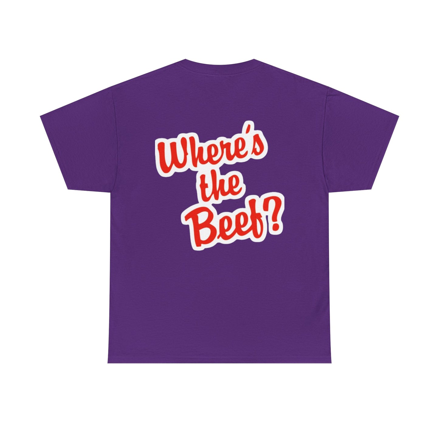 Where’s the Beef? Classic Tee – 80s Ad Icon