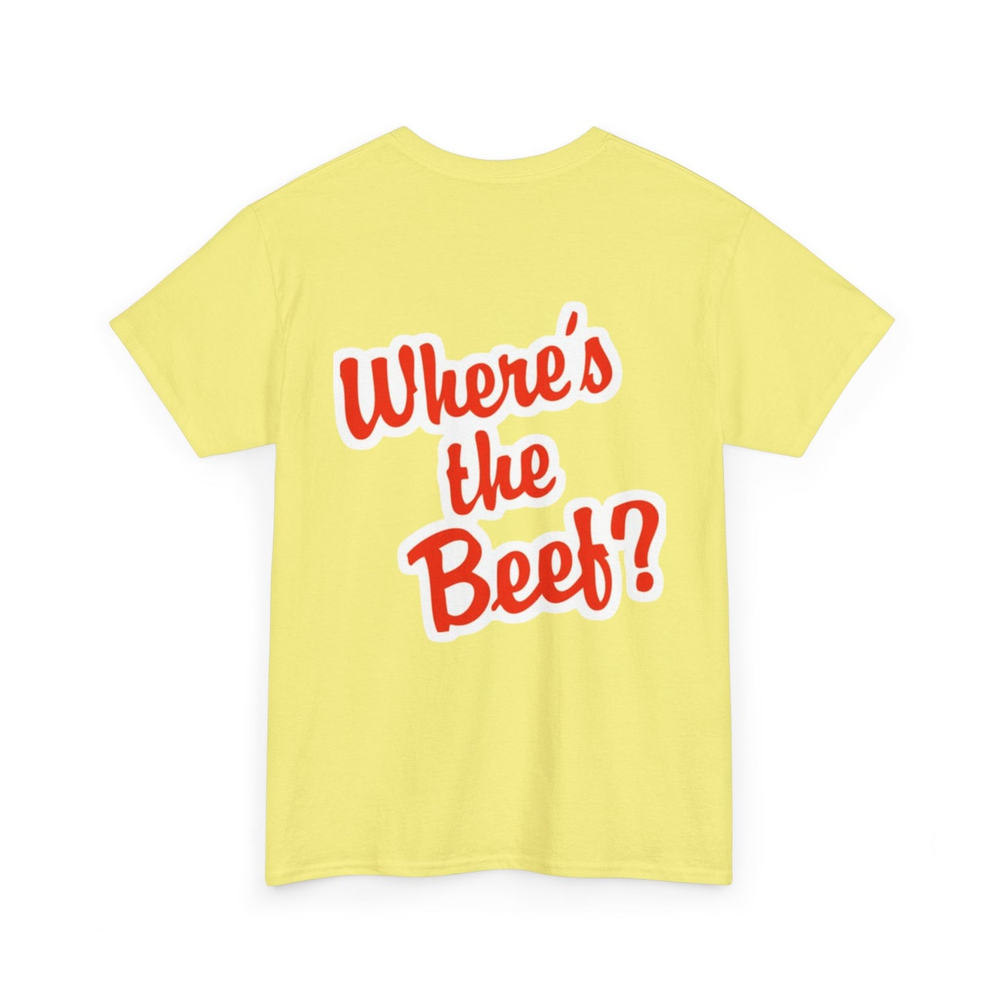 Where’s the Beef? Classic Tee – 80s Ad Icon