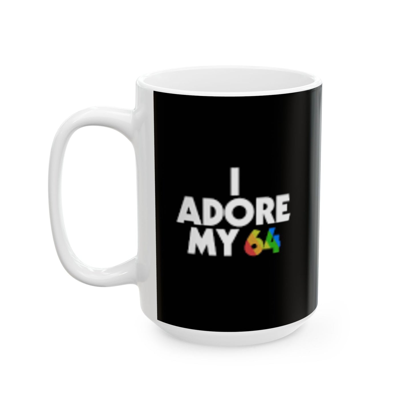 "I Adore My 64" Coffee Mug –  Wake Up with your true love, the Commodore 64