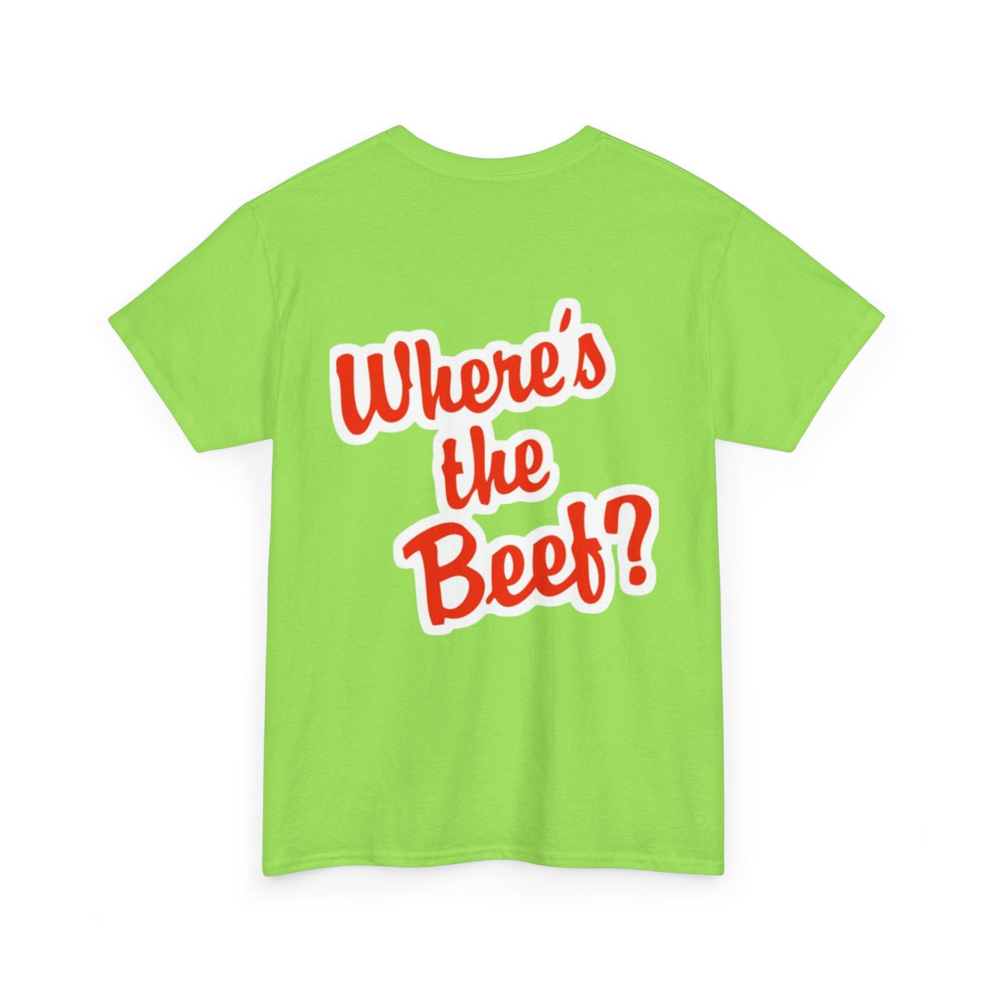 Where’s the Beef? Classic Tee – 80s Ad Icon