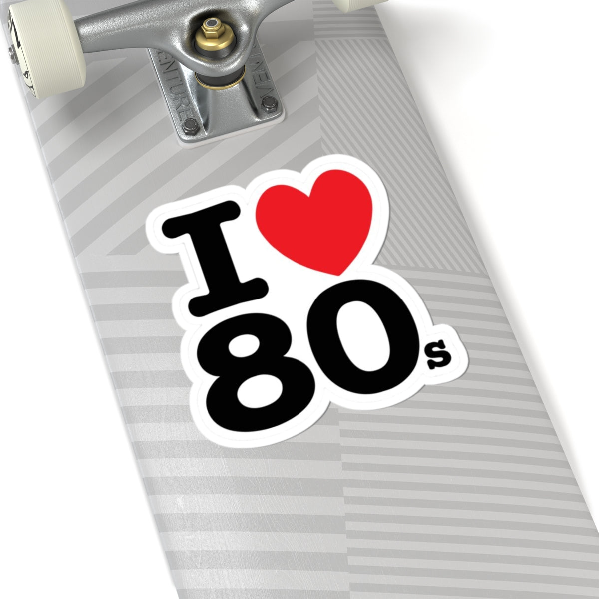 I ♥ The 80s Sticker – Retro Vibes Forever