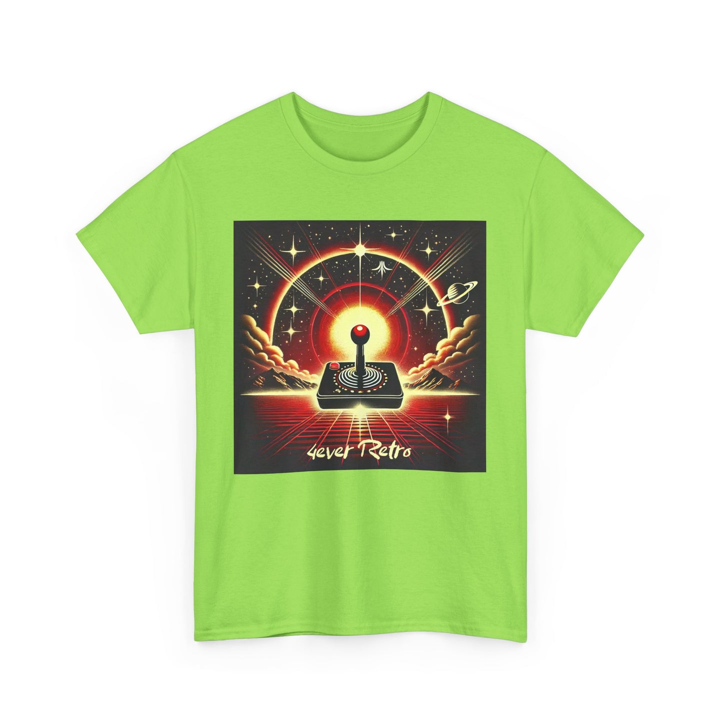 4ever Retro Cosmic Joystick Tee – Relive the Golden Age of Gaming