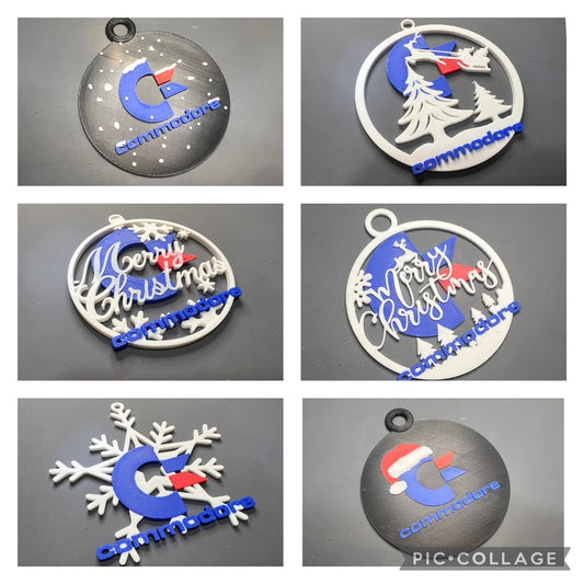 Commodore Christmas Ornaments