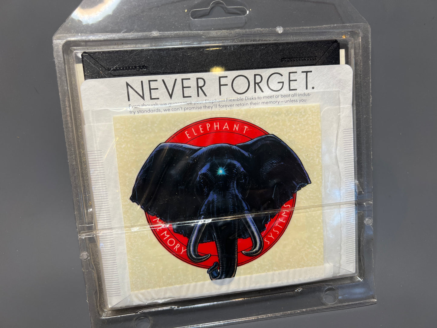 Elephant Memory Systems "Never Forgets" 5 1/4 Floppy Disk SS/SD